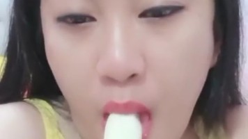 Live Puspita Nyepong Pisang Godain Pascol